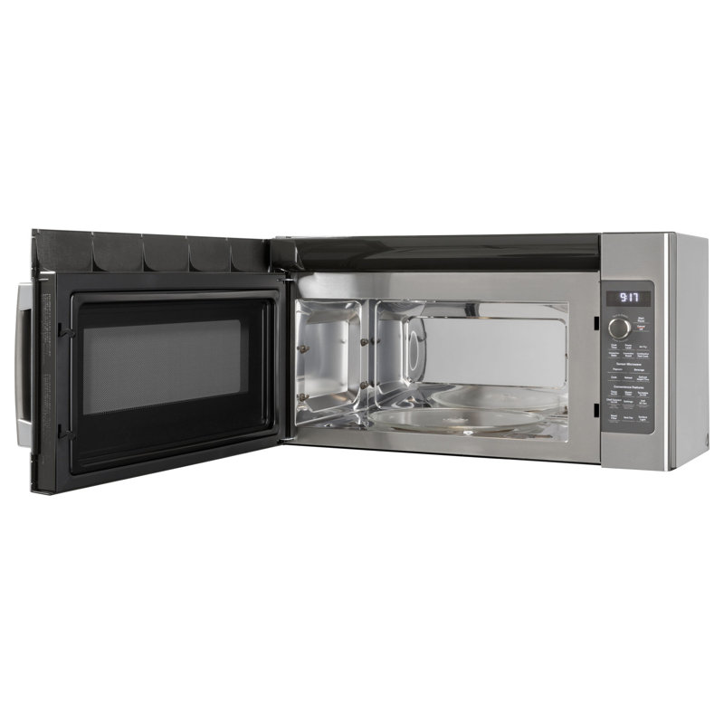 GE Profile 1.7 Cu. Ft. Convection Over-The-Range Microwave Oven, Stainless Steel