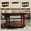 Table basse ovale en bois 42 pouces-784089857-784089856