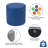 Nicholas Flexible Learning Modular Soft Seating Circle Ottoman for Classrooms and Common Spaces-111189141-49417483-111189139