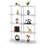 5 Piece Plastic / Acrylic Tiered Shelf