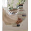 Vase de table en céramique multicolore de style Wabi-Sabi