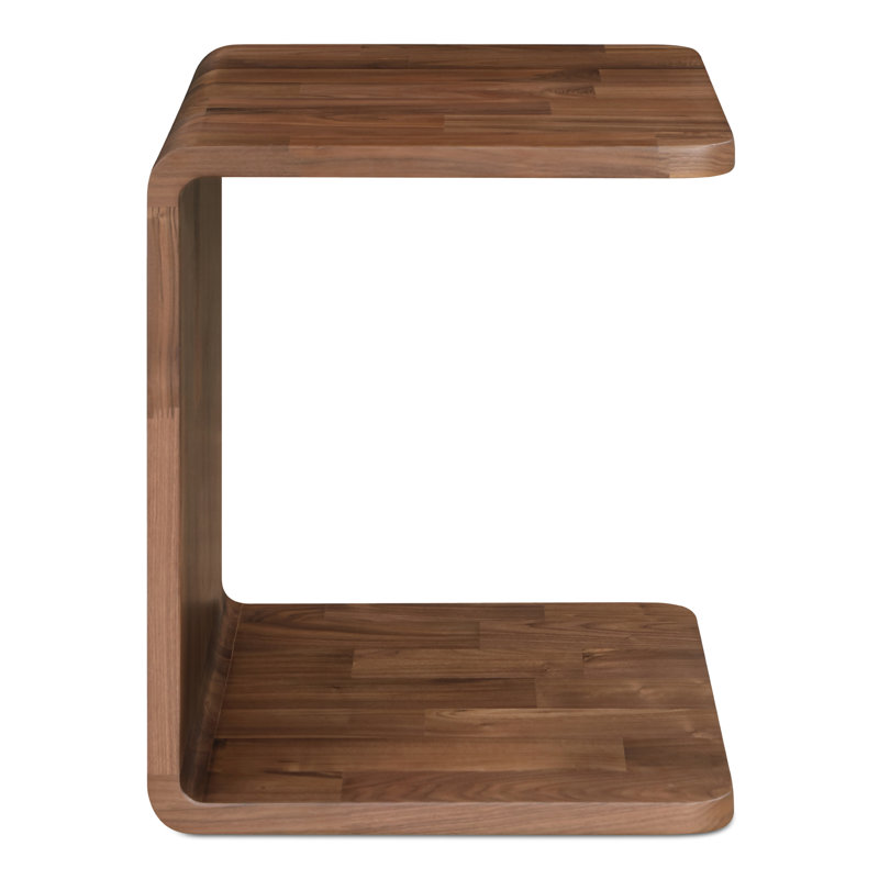Carrie Side Table Walnut, Walnut