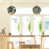 Oak/Light Blue
