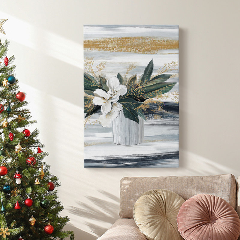 Art des Fêtes de Noël - Toile tendue avec châssis CD XXI