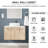 29.54'' Single Bathroom Vanity with Ceramic Top