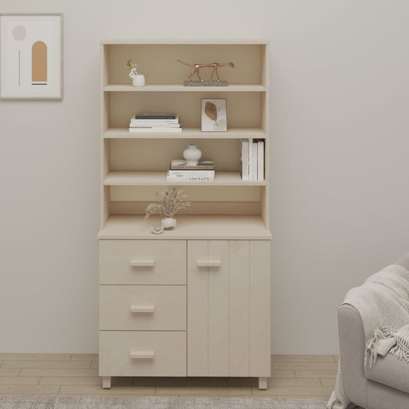 Storage Cabinet, Honey Brown