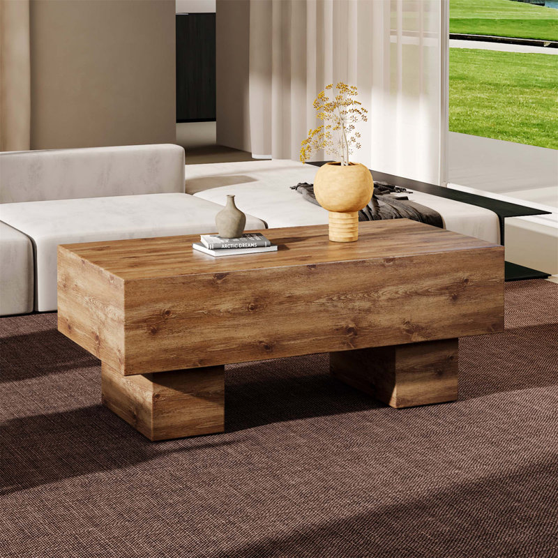 Table basse, table d'appoint pour le salon et la chambre à coucher., Bois