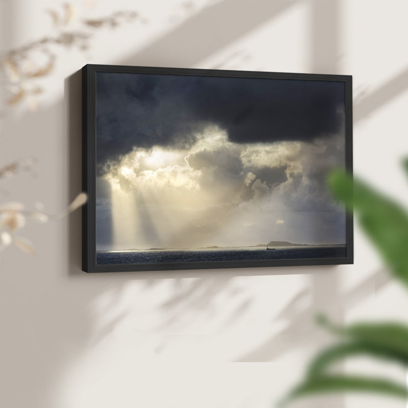 Rays of Light -Framed Print - Restickable