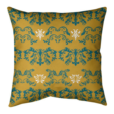Housse et insert de coussin carré Jacksonville Football Baroque