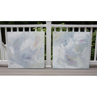 Southern Charm 1 & 2, (2) Original Paintings par Teodora "Teo", décoration murale Guererra