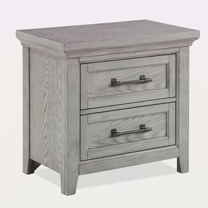 Table de chevet à deux tiroirs 1Pc