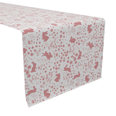 Rectangular Cotton Twill Table Runner