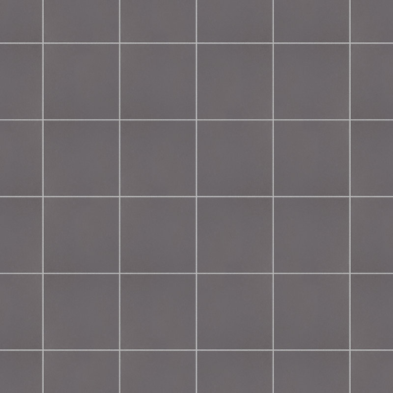 Quarry 6" x 6" Ceramic Wall & Floor Klinker Tile in Black
