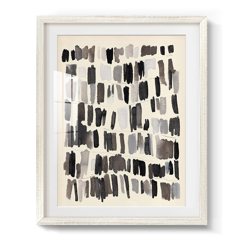 Chalk and Flint IV -Framed Print