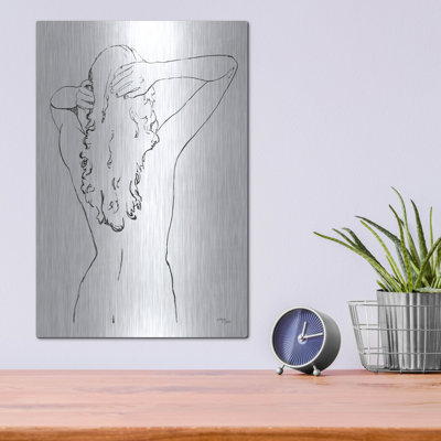 Luxe Metal Art 'Muse 3' by Wellington Studio Metal Wall Art