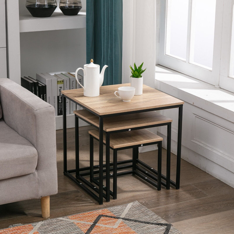 Antioch Frame Nesting End Tables, Natural