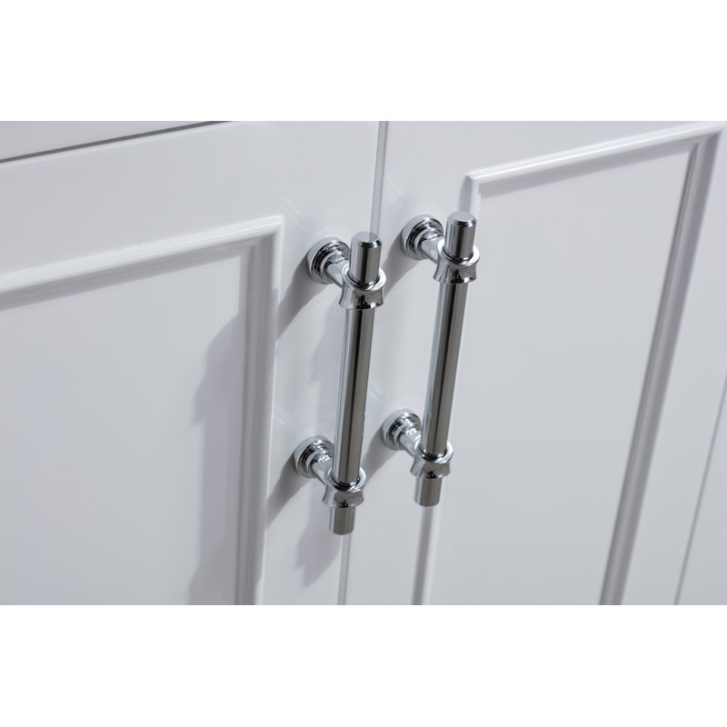Ensemble de meuble-lavabo simple 24 po Baryzhikova, blanc
