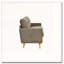 Canapé capitonné 67,7 po de largeur Mid-Century-1621445015