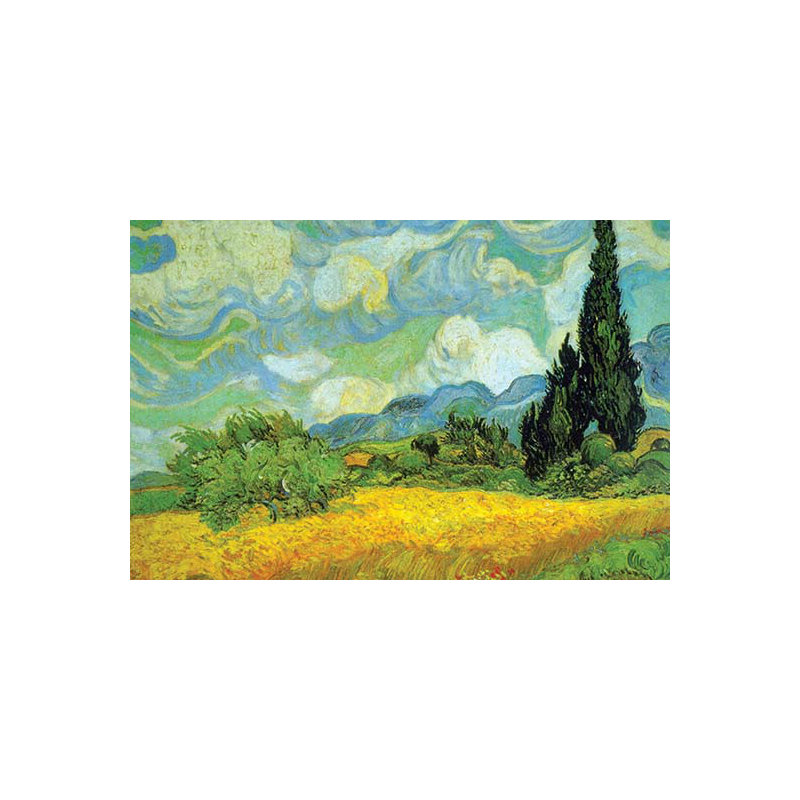 «Cypresses» par Vincent Van Gogh, reproduction d'art