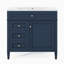 Ensemble de meuble-lavabo simple 36,00 avec comptoir Disheka-2097515412