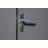 Sojag 8' X 5' Denali Outdoor Lockable Steel Storage Building With Windows, Anthracite