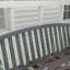 Banc de jardin extérieur, banc en métal, banc d'entrée-1905835562