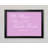 We Wished Upon A Shining Star Pink - Single Picture Frame Print-97363202
