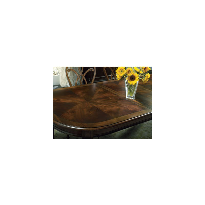 Leesburg Oval Mahogany Wood Dining Table