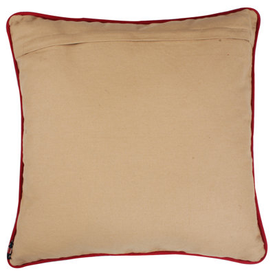 Brinley Beige Square Lumbar Cushion
