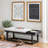 Upholstered Bench with Removable Tray-70169732