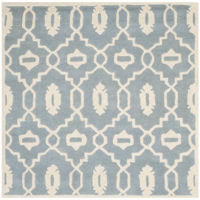Carolene Hand Tufted Wool Geometric Rug