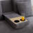 Convertible Sleeper Couch Sectional Sofa with Drawers and Storage Ottoman-543178767