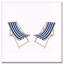 Ensemble de 2 chaises longues pliantes Populus