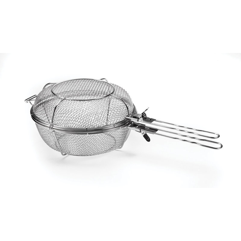 Jumbo Stainless Steel Grill Basket