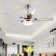 Malicai Ceiling Fan with LED Lights