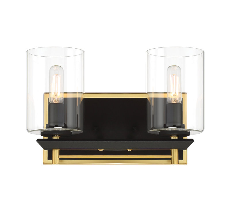 Lampe de salle de bain 2 lumières Metropolitan
