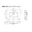 Meuble-lavabo mural 72 "avec double vasque et tablette ouverte U063-ALICE72W-201