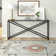 Calix Glass Top Console Table