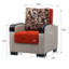 Fauteuil convertible 3-en-1 rembourré en tissu avec rangement Norridge Mobimax-2021658516