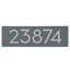 Floating Modern 4" Number Horizontal Address Plaque (5 Digits)-445667703-445667405-445663365