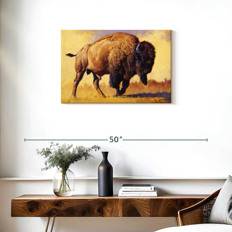 Brampt Tatanka, 20" H x 30" W