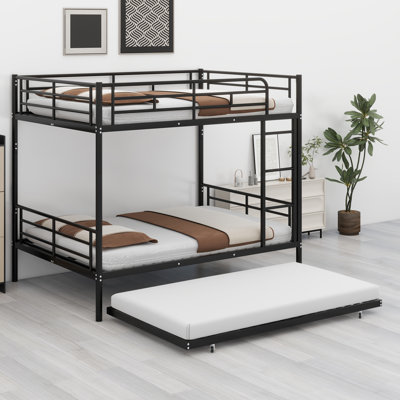 Metal Bunk Bed With Trundle