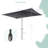 Rosanne 9x6' Rectangular Market Umbrella-697400207