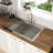 Stainless Steel Kitchen Sink - Drop-In Topmount Sinks Tight Radius Deep Single Bowl Basin Sink