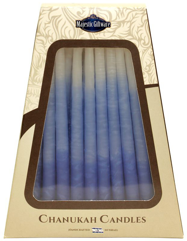 Lampe avec bougie Hanoukka Safed