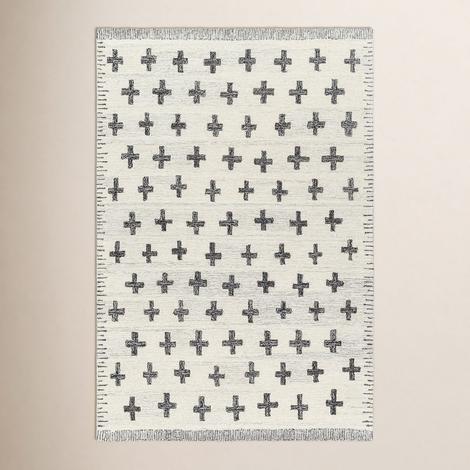 Khaylani Hand Tufted Wool Rug, Rectangle 8' x 10'