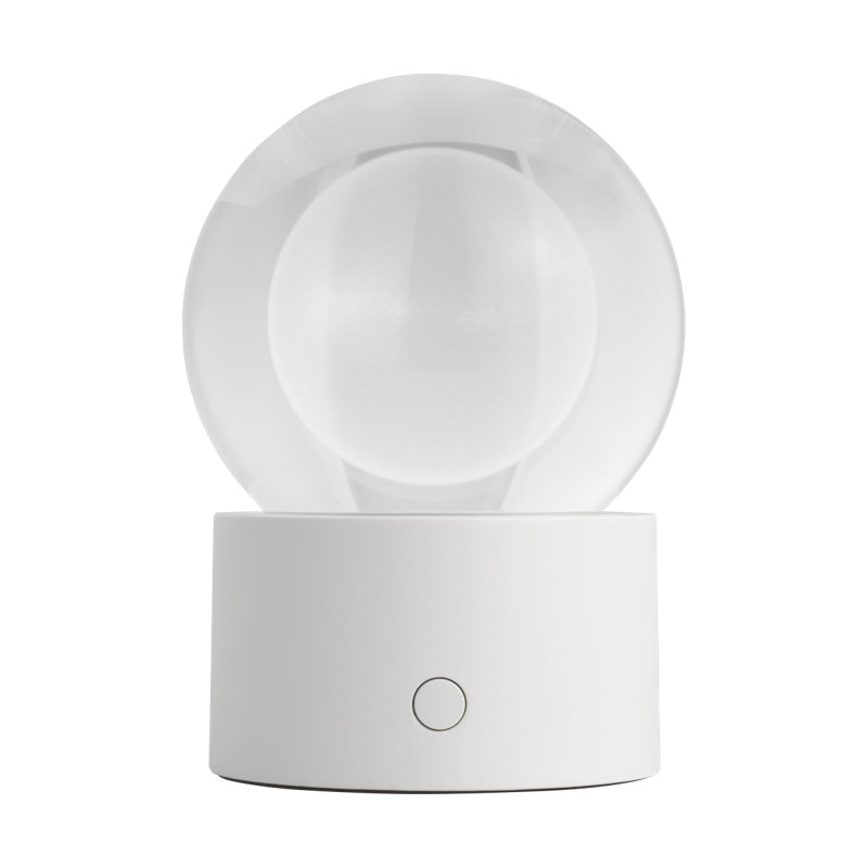 Mina Accent Rechargeable Table Lamp, Matte White