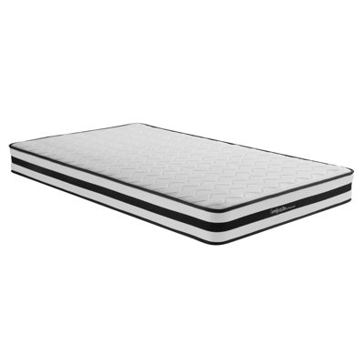 Orion Bonnell Coil System White Quilted Mattress Medium Firm
