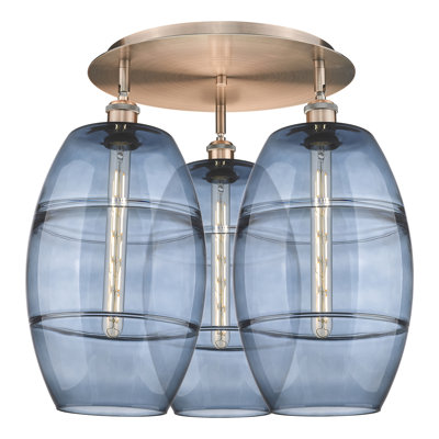 Dundrod Glass Flush Mount