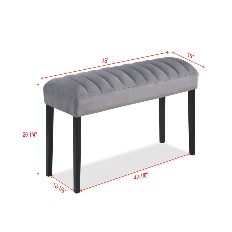 Ensemble de salle à manger contemporain 6 pièces Plateau de table rectangulaire Finition noire Chaises rembourrées Manche en bois massif Mobilier de cuisine en bois massif
